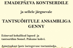 Emadepäev 2015